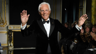 Джорджо Армани наричан по цял свят Кралят на модата завинаги