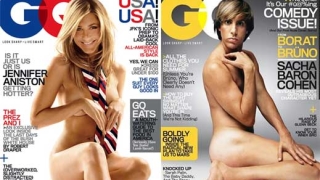 Саша Барон Коен захвърли дрехите за GQ