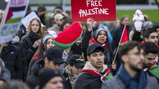 И Брюксел подкрепи Газа с многохиляден протест