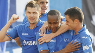 Левски с първа победа като гост след 4:1 над Хасково