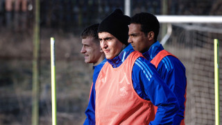 Халфът на Левски Георги Костадинов поднови тренировки с тима 34 годишният