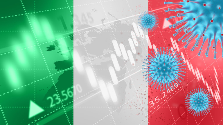 Икономиката на Италия се очаква да се свие с 8,3%