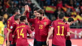  Испания победи Малта със 7:0 в европейска подготовка 