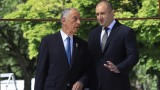 Президентът на Португалия отчете пред Радев сложността на Западните Балкани