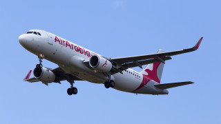 Еърбъс A320 200 на Air Arabia Maroc с регистрация CN NMO изпълняващ