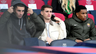 Полузащитникът на Барселона Гави не е успял да отговори