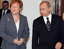 Путин пристигна във Финландия за срещата Русия - ЕС