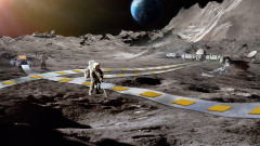 NASA планира... железница на Луната