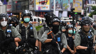 Полицията на Хонконг съобщи че е арестувала най малко 180 души