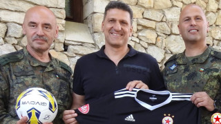 Ръководството на ЦСКА уважи празника и курбана за здраве на