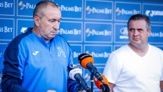 Старши треньорът на Левски Станимир Стоилов говори след победата с