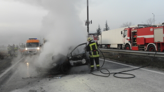 56-годишен мъж загина в горящата си кола в Димитровград