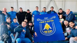  Футболисти на Левски почетоха учебен празник 