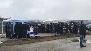 Направиха символична първа копка на дългата 9 3 км нова отсечка