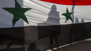 Правителството на Сирия издигна флага на страната в люлката на
