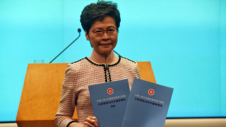 Лидерът на Хонконг Кари Лам осъди уличните протести които вредят