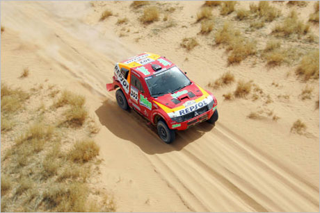 Насер Ал Атия спечели третия етап на рали Дакар