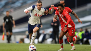 Полузащитникът на Тотнъм Гарет Бейл който е собственост на Реал