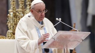 Папа Франциск използва новогодишното си послание днес за да отправи