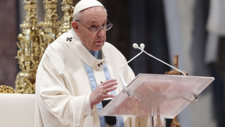 Папа Франциск използва новогодишното си послание днес, за да отправи