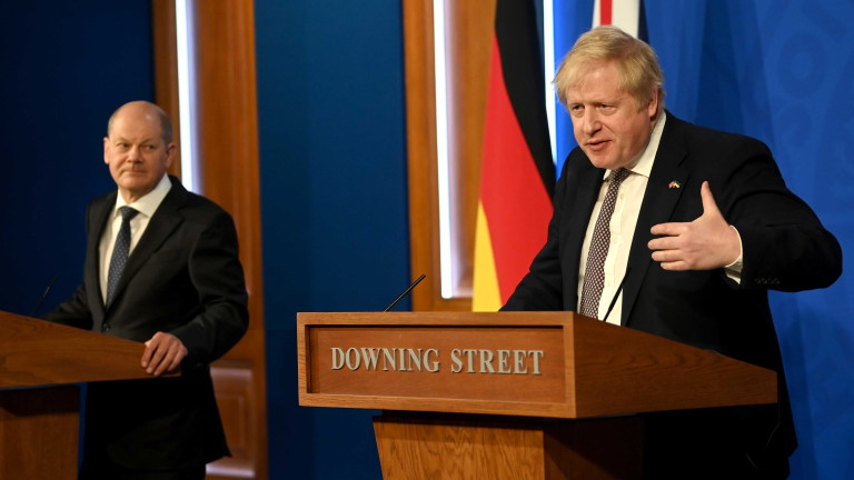 Германия и Великобритания обединени срещу руската агресия в Украйна 