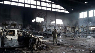 Иранска медия публикува снимки с разрушенията във военновъздушна база в