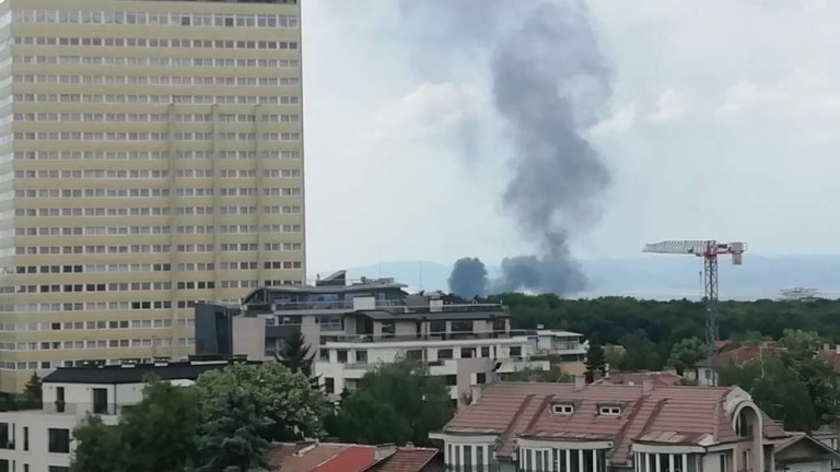 Пожар възникна в столицата. По данни на МВР инцидентът е