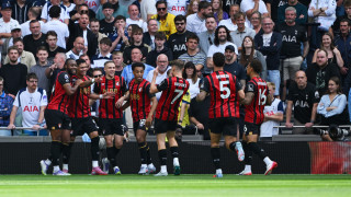 Отборът на Борнемут нанесе първа загуба на Тотнъм през новия