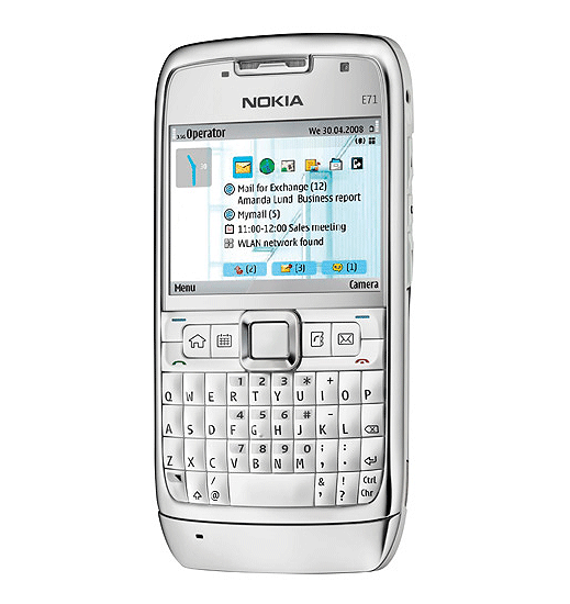 Nokia E71 е най-добрият телефон според списание Wired