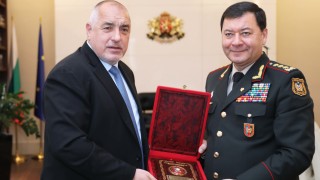 Министър председателят Бойко Борисов се срещна с генерал полковник Наджмадин Садъков първи