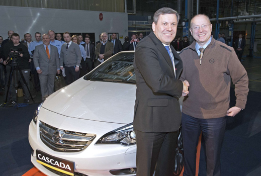 Официално стартира производството на кабриолета Opel Cascada