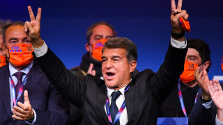 Президентът на Барселона Жоан Лапорта обясни че клубът не би