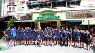 Отборът на Левски напусна базата си в австрийския град Фюген