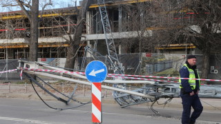 ДНСК не откри проблеми на строежа с падналия кран