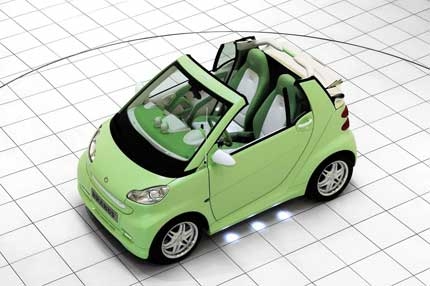 Brabus показа електрически Smart 