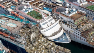 Огромен недовършен круизен кораб вероятно ще бъде продаден за скрап