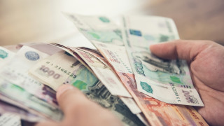 Средният депозит на физическо лице в руски банки през октомври