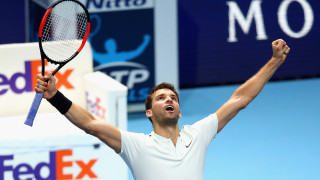 С победата си срещу Давид Гофен българинът Григор Димитров затвърди