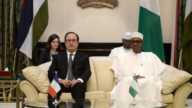 "Боко Харам" все още е заплаха, предупреди френският президент 