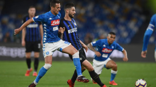 Наполи приема Интер в двубой от 25 тия кръг на италианската