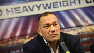 Кубрат Пулев говори на официалната пресконференция преди мача си с