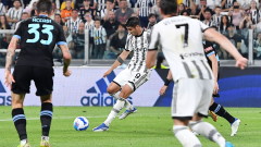 Ювентус и Лацио завършиха 2:2 в мач от Серия "А"