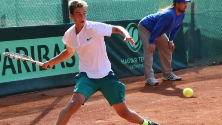 Младата надежда на българския тенис Адриан Андреев продължава с впечатляващото