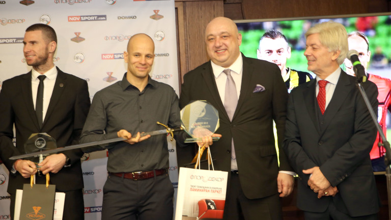 Николай Йорданов съдия №1 за 2018 година, получи меч Черен рицар от министър Кралев