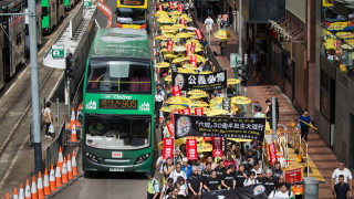 Хиляди почетоха 30 та годишнина от събитията на Тянанмън в Хонконг