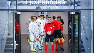 Люксембург 0 0 България 24′ Футболистите на Люксембург продължават