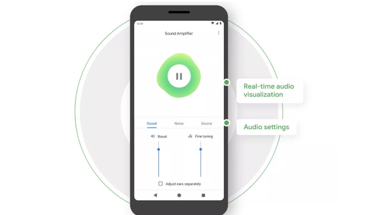 Как Sound Amplifier помага при слухови увреждания