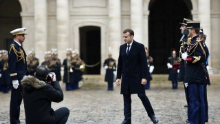 Президентът на Франция Еманюел Макрон показа че ясно ще се