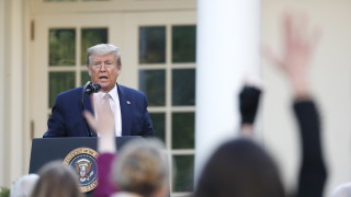 Президентът Доналд Тръмп заплаши в сряда че ще приложи никога