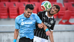 Локомотив Пловдив - Черно море 1:0 (Развой на срещата по минути)